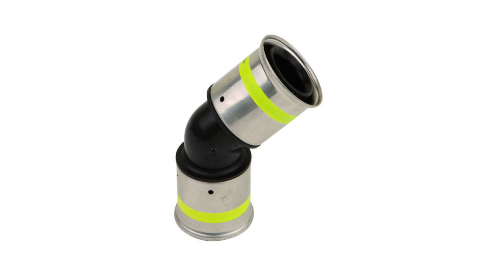 Henc o Gas Pers bocht 40 45gr (27PKG-4040)