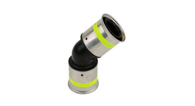 Henc o Gas Pers bocht 40 45gr (27PKG-4040)