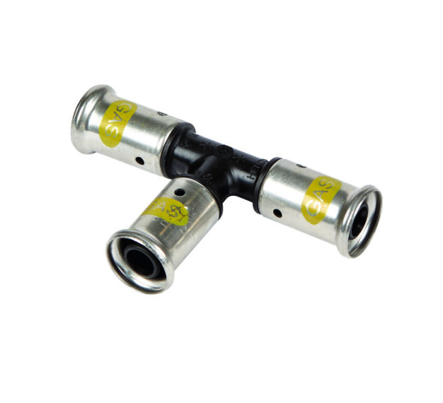 Henc o Gas Pers t-stuk 32x3 2x32 (9PKG-323232)