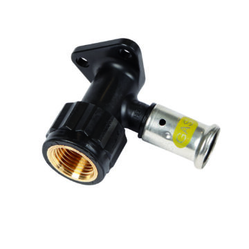 Henc o Gas Pers muur plaat 16x1/ 2+plu g (2PKG-1604BP)